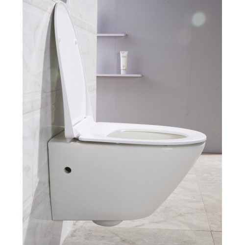 Унитаз подвесной безободковый BelBagno ALPHA Унитаз подвесной безободковый BelBagno ALPHA