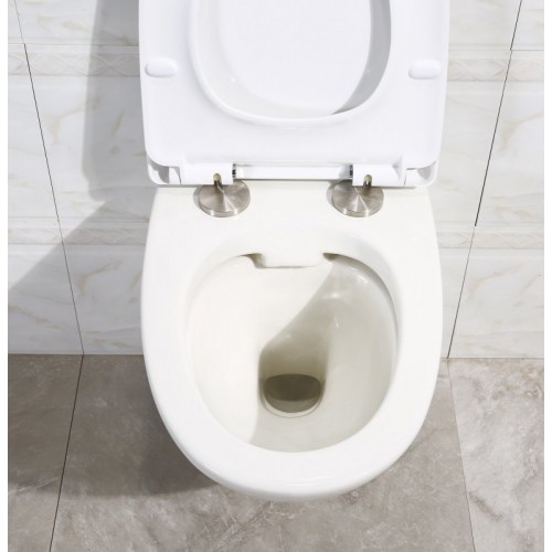 Унитаз подвесной безободковый BelBagno ALPHA Унитаз подвесной безободковый BelBagno ALPHA