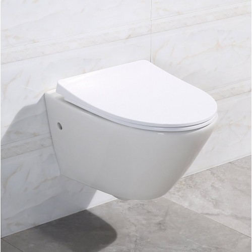 Унитаз подвесной безободковый BelBagno ALPHA Унитаз подвесной безободковый BelBagno ALPHA