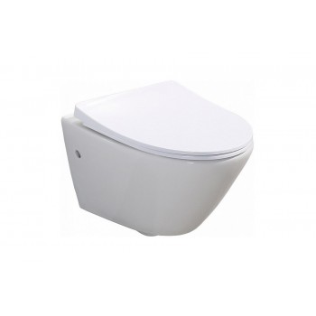 Унитаз подвесной безободковый BelBagno ALPHA Унитаз подвесной безободковый BelBagno ALPHA