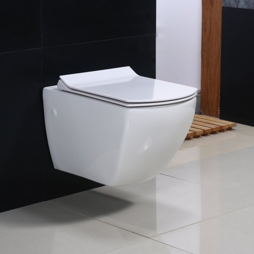 Унитаз подвесной безободковый BelBagno CARINA Унитаз подвесной безободковый BelBagno CARINA